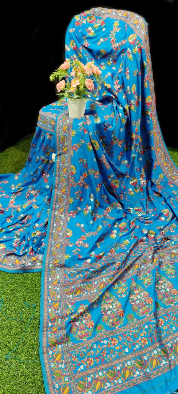 Pure Bishnupur Pathani Silk Saree-008